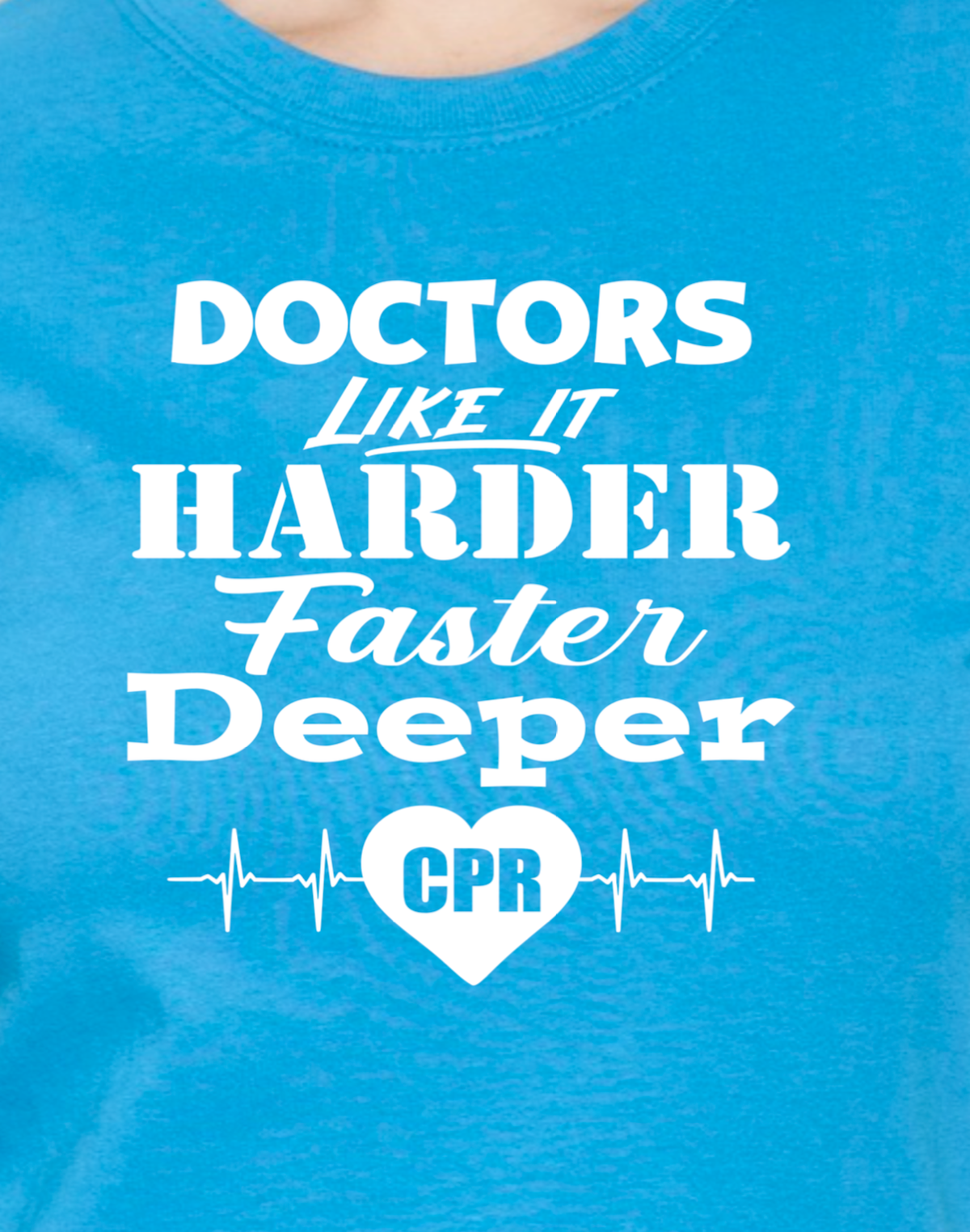 CPR T-Shirt for Medical Professionals - RikkiTikkiTabby