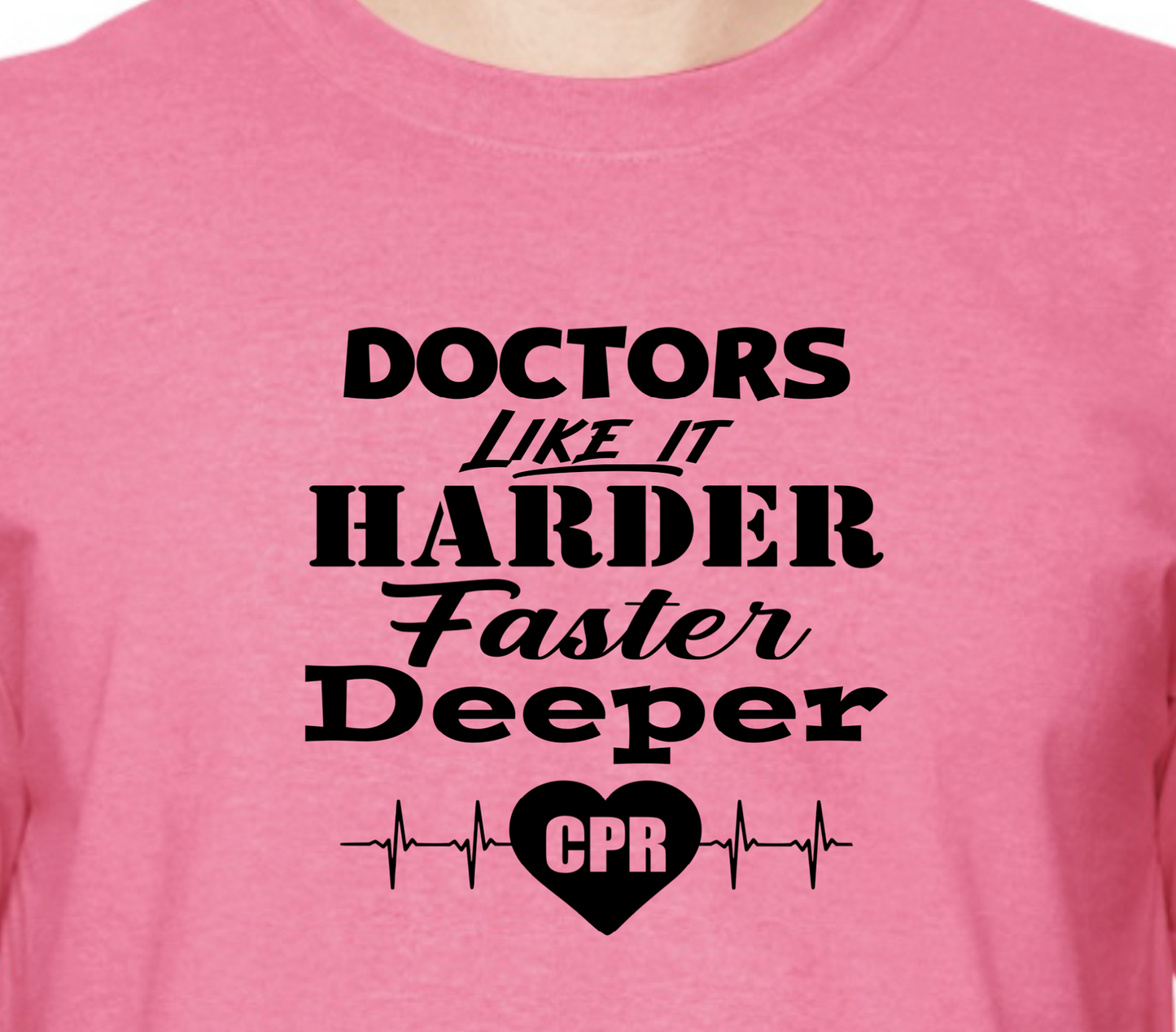 CPR T-Shirt for Medical Professionals - RikkiTikkiTabby