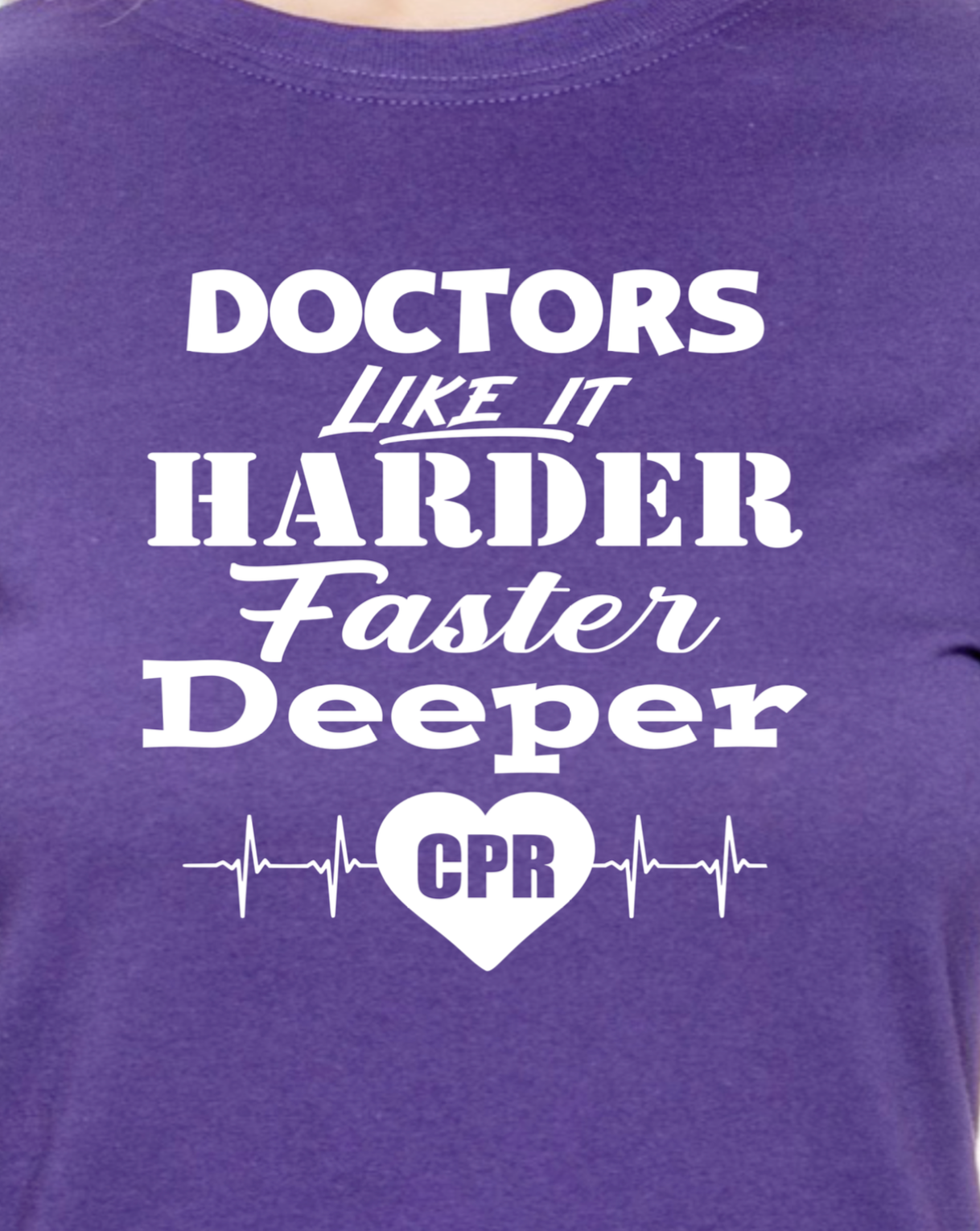 CPR T-Shirt for Medical Professionals - RikkiTikkiTabby