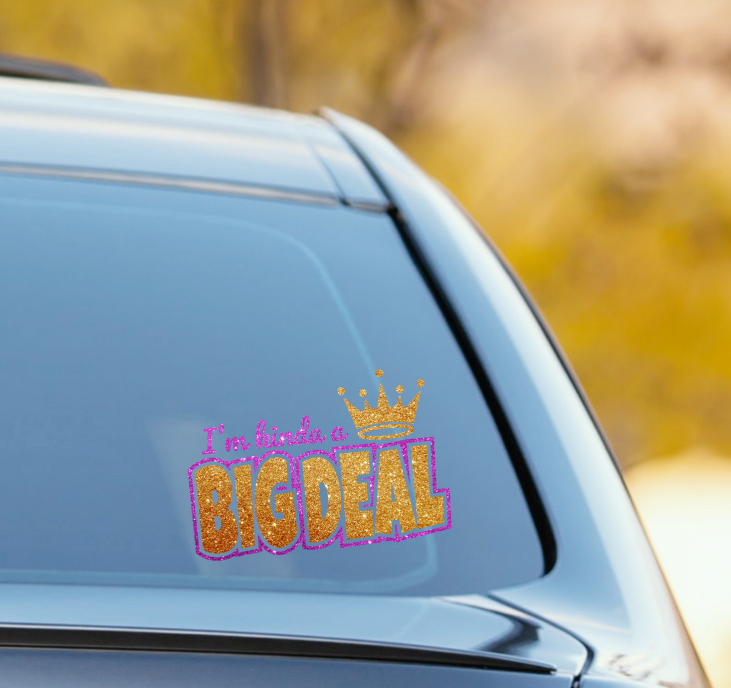 Kinda BIG DEAL DECAL - RikkiTikkiTabby