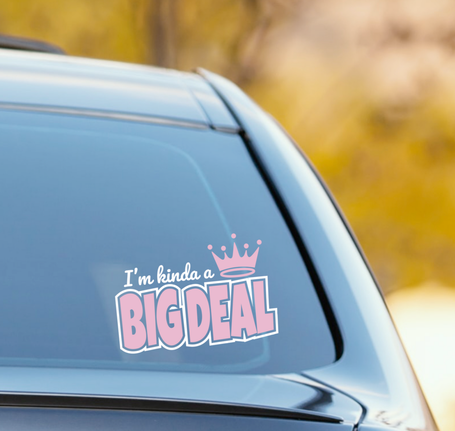 Kinda BIG DEAL DECAL - RikkiTikkiTabby