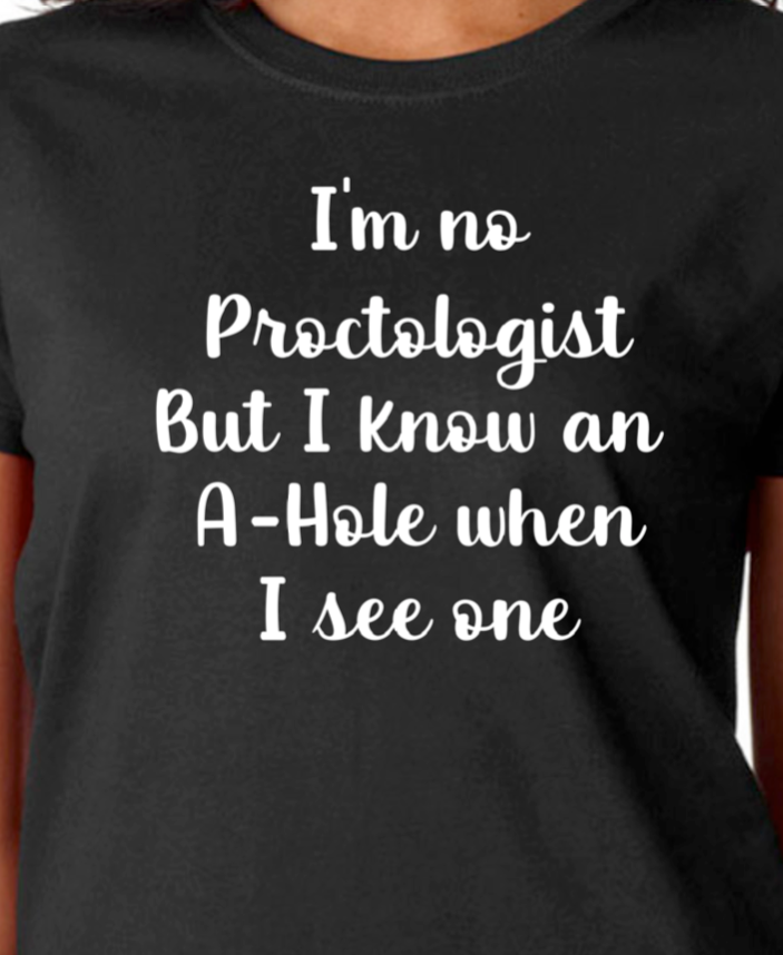 NOT a Proctologist - RikkiTikkiTabby