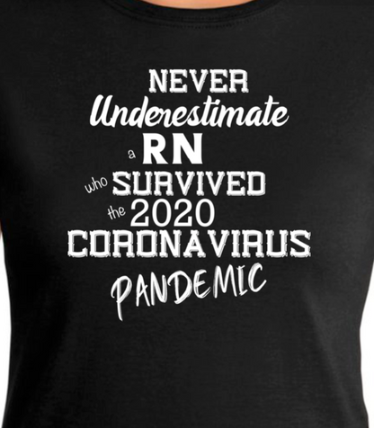 Never Underestimate a (insert) who Survived the 2020 Coro-navirus Pand-emic - RikkiTikkiTabby