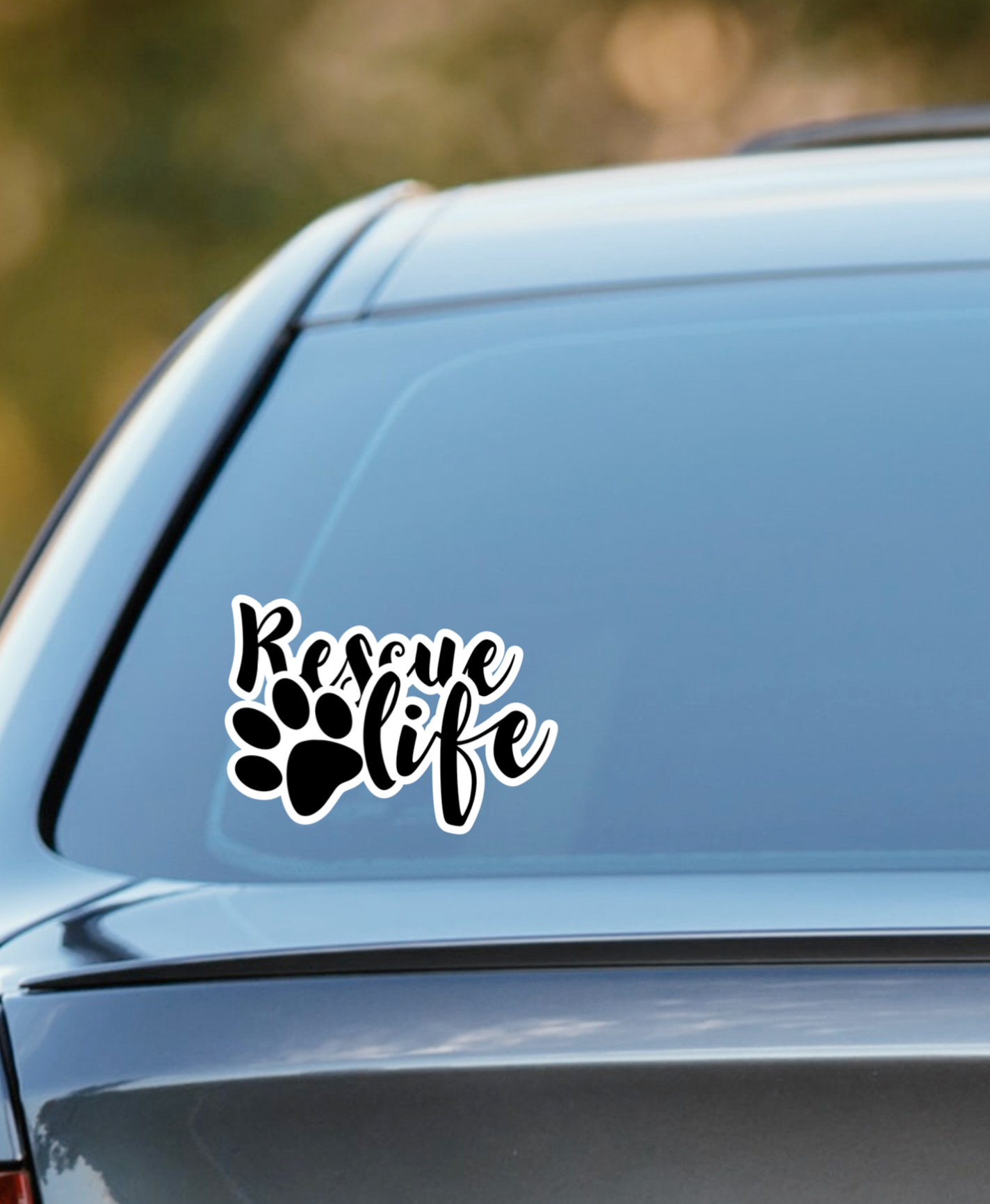 Rescue Life DECAL - RikkiTikkiTabby