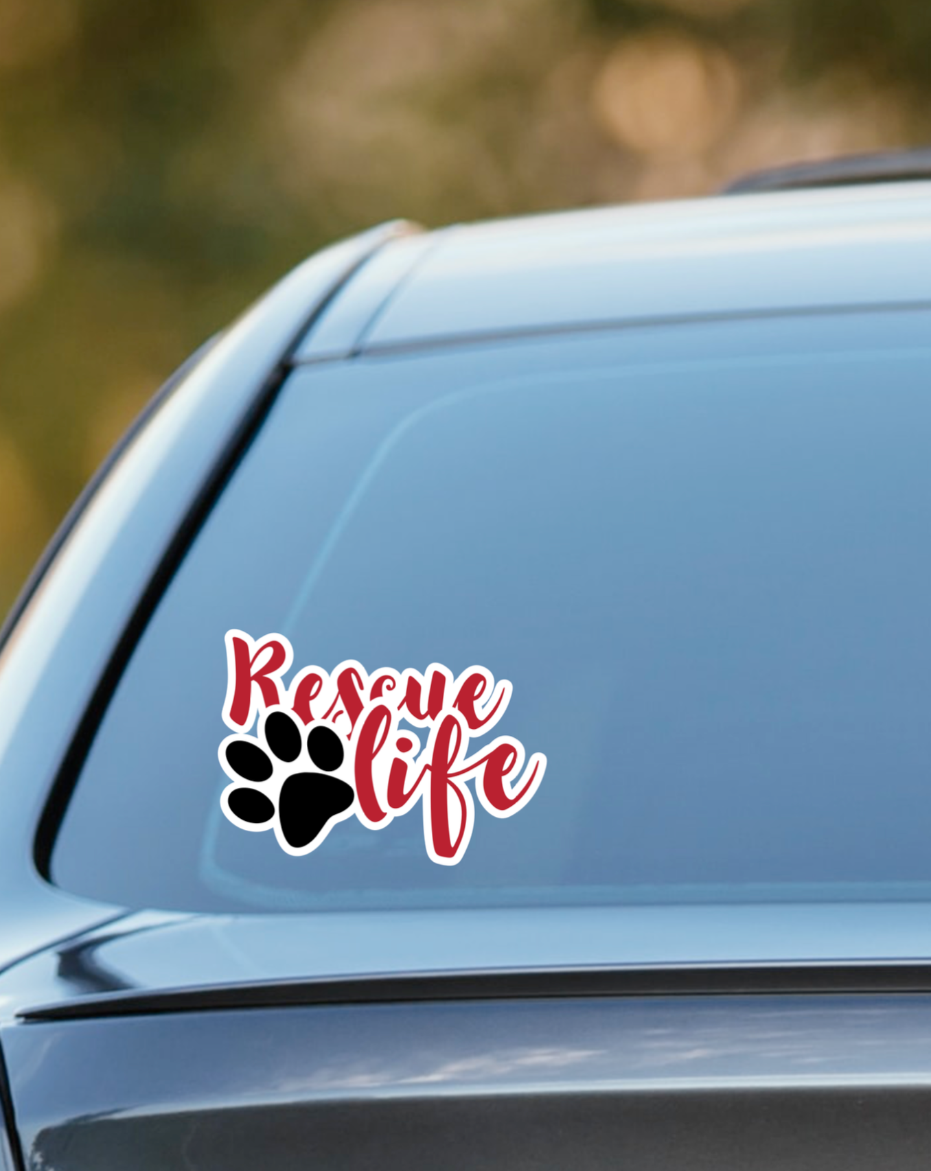 Rescue Life DECAL - RikkiTikkiTabby