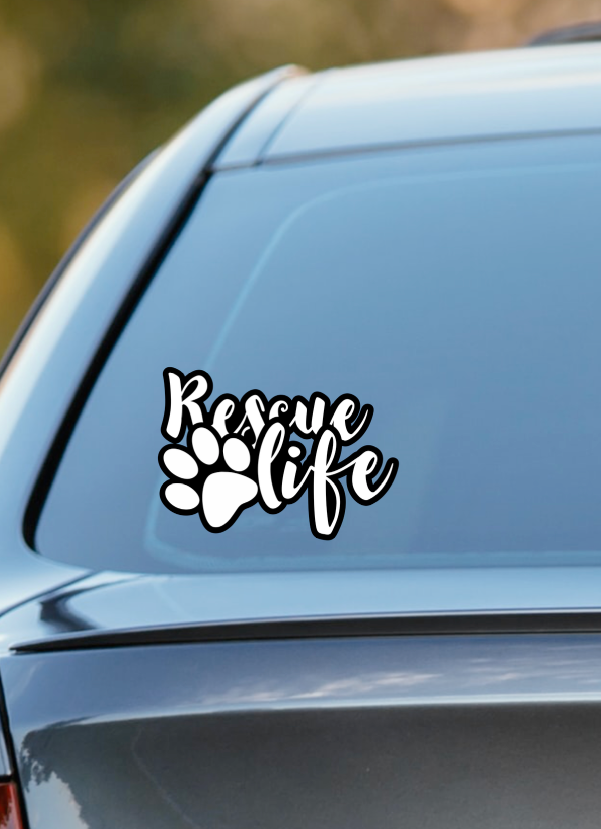 Rescue Life DECAL - RikkiTikkiTabby