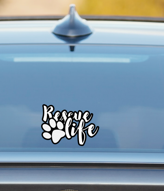 Rescue Life DECAL - RikkiTikkiTabby