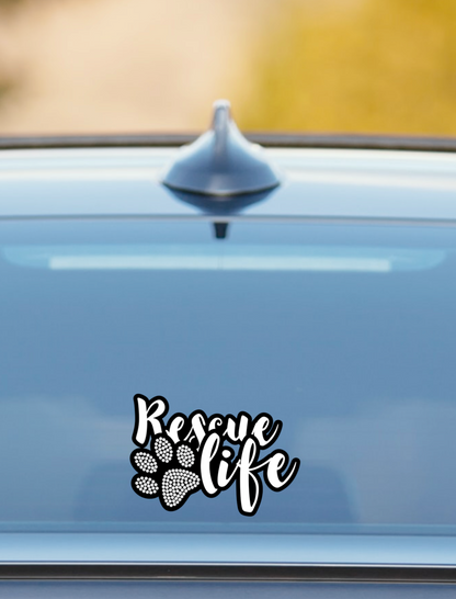 Rescue Life DECAL - RikkiTikkiTabby