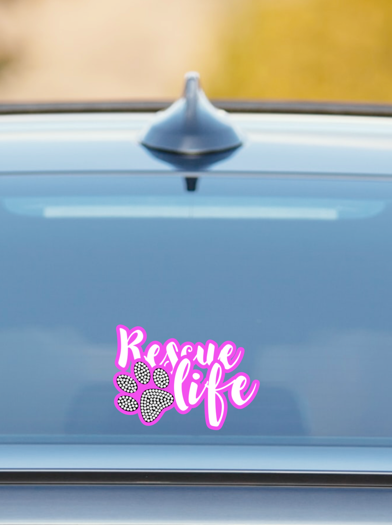 Rescue Life DECAL - RikkiTikkiTabby