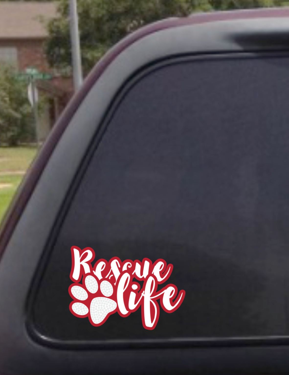 Rescue Life DECAL - RikkiTikkiTabby