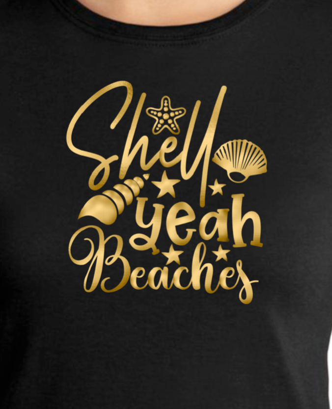 Shell Yeah Beaches! - RikkiTikkiTabby