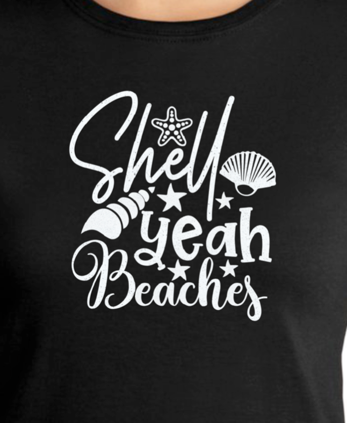 Shell Yeah Beaches! - RikkiTikkiTabby