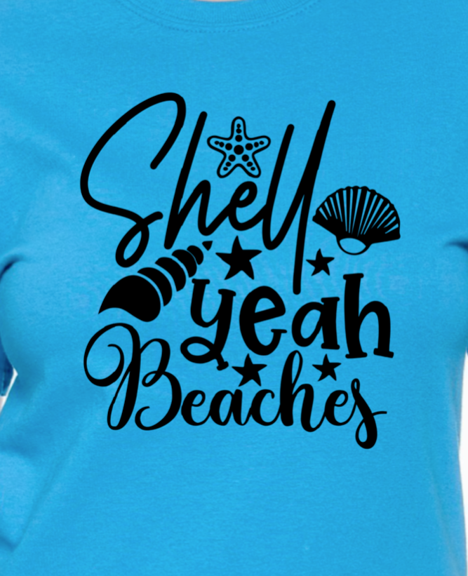 Shell Yeah Beaches! - RikkiTikkiTabby