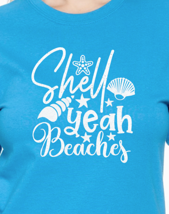 Shell Yeah Beaches! - RikkiTikkiTabby