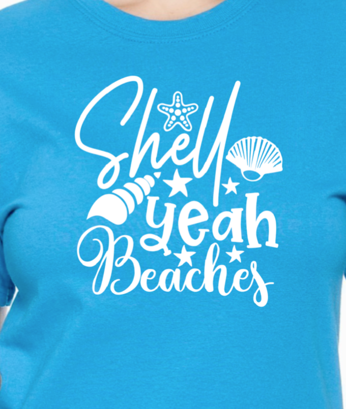 Shell Yeah Beaches! - RikkiTikkiTabby